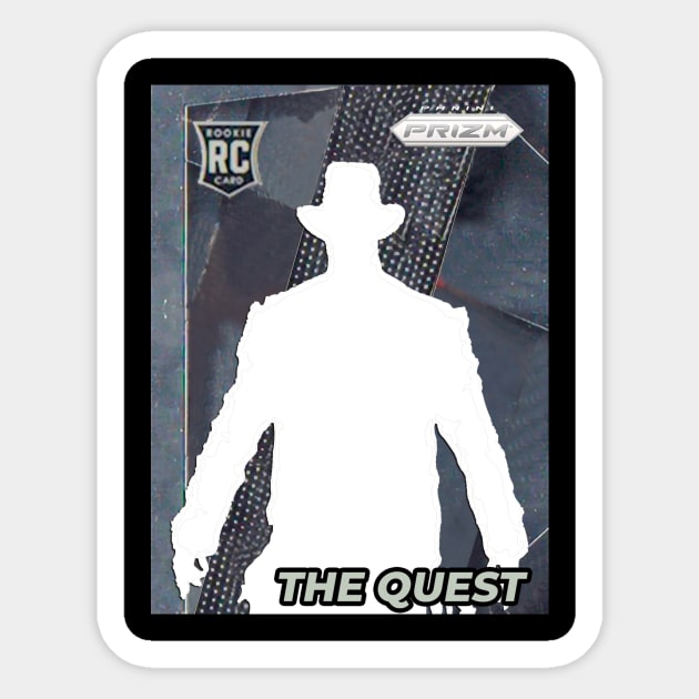 The Quest Pioneer Rookie Card Sticker by The Card Quest